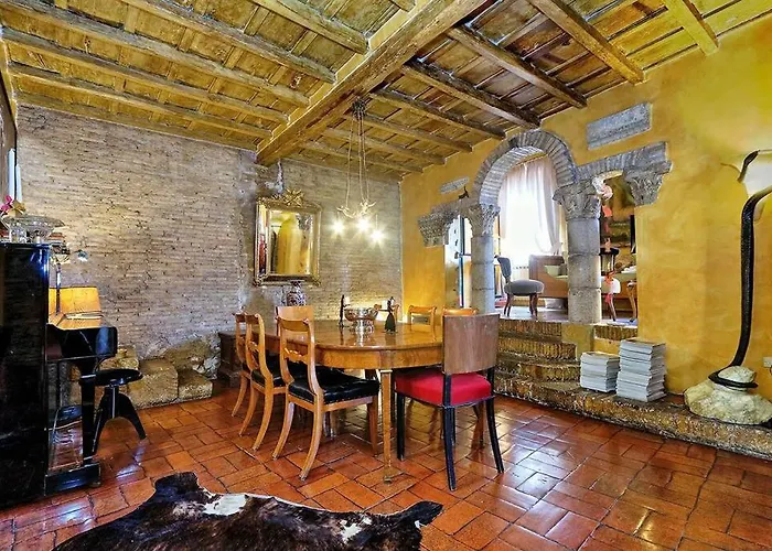 Spectacular Luxury Flat In Trastevere Apartment *