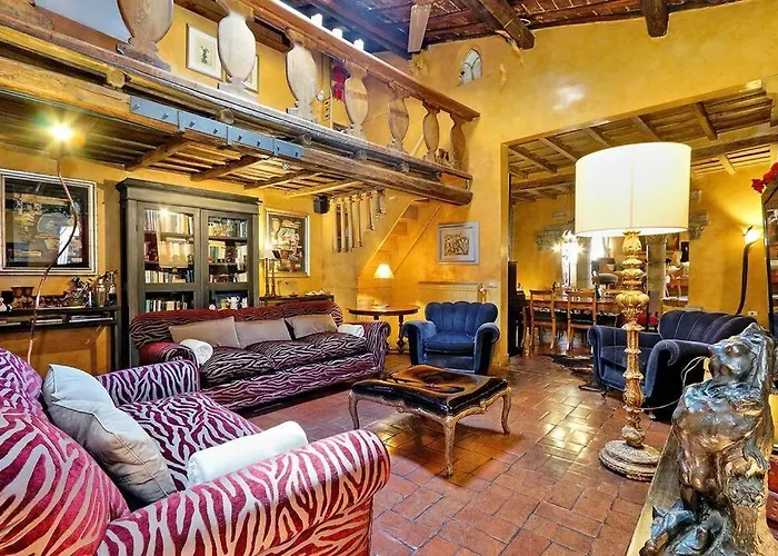 Spectacular Luxury Flat In Trastevere Apartment *