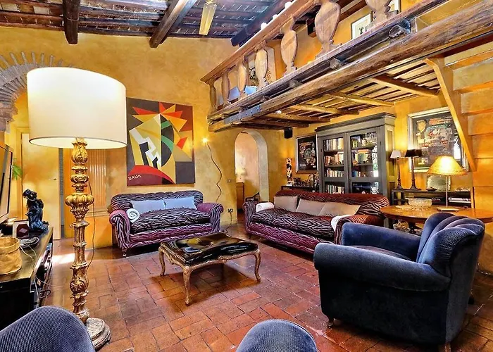 Spectacular Luxury Flat In Trastevere Apartment *